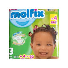 MOLFIX PAMPERS SIZE 3*3